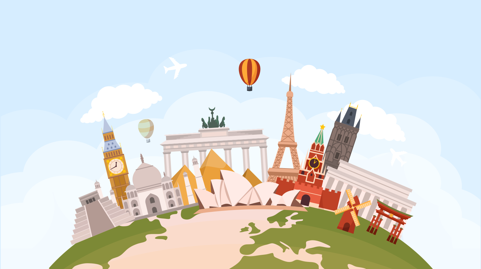 Buildings & Landmarks Vectors